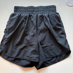VARLEY Running Shorts Athletic‎ Workout Black Elastic Waistband XS Women's